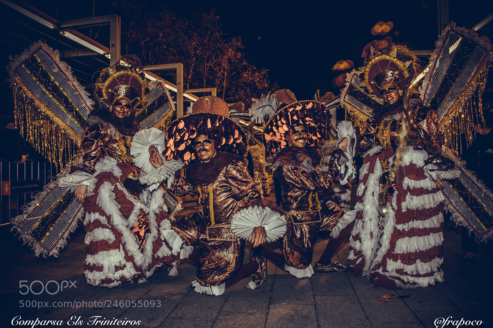 Nikon D7200 sample photo. Comparsa els triniteiros, carnival 2018 photography