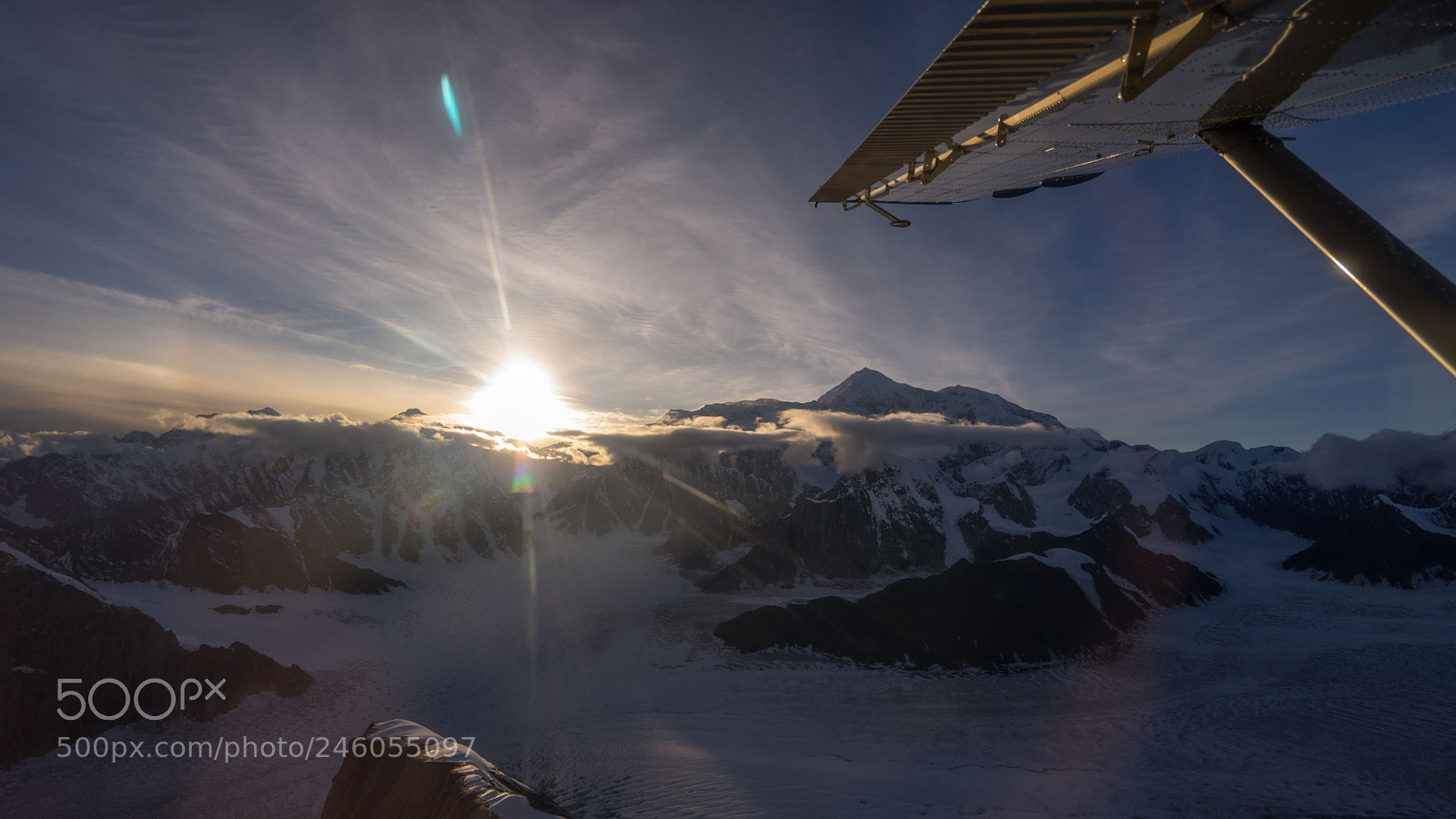 Sony a7 II sample photo. Flying in alaska photography