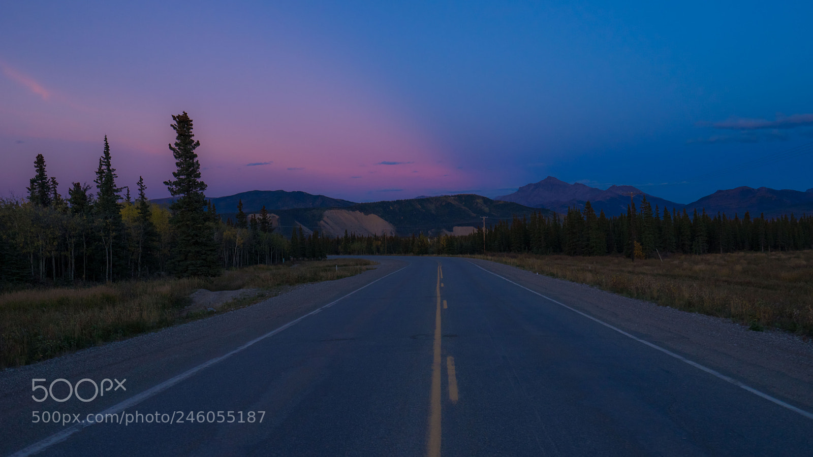 Sony a7 II sample photo. Lonely sunset photography