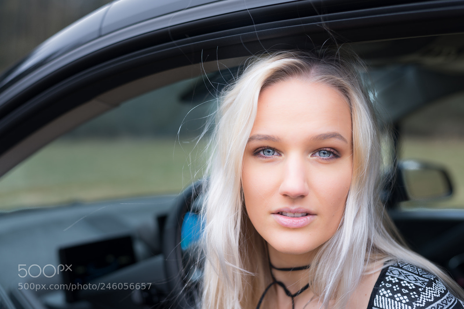 Nikon D610 sample photo. Radka a bmw i3 photography