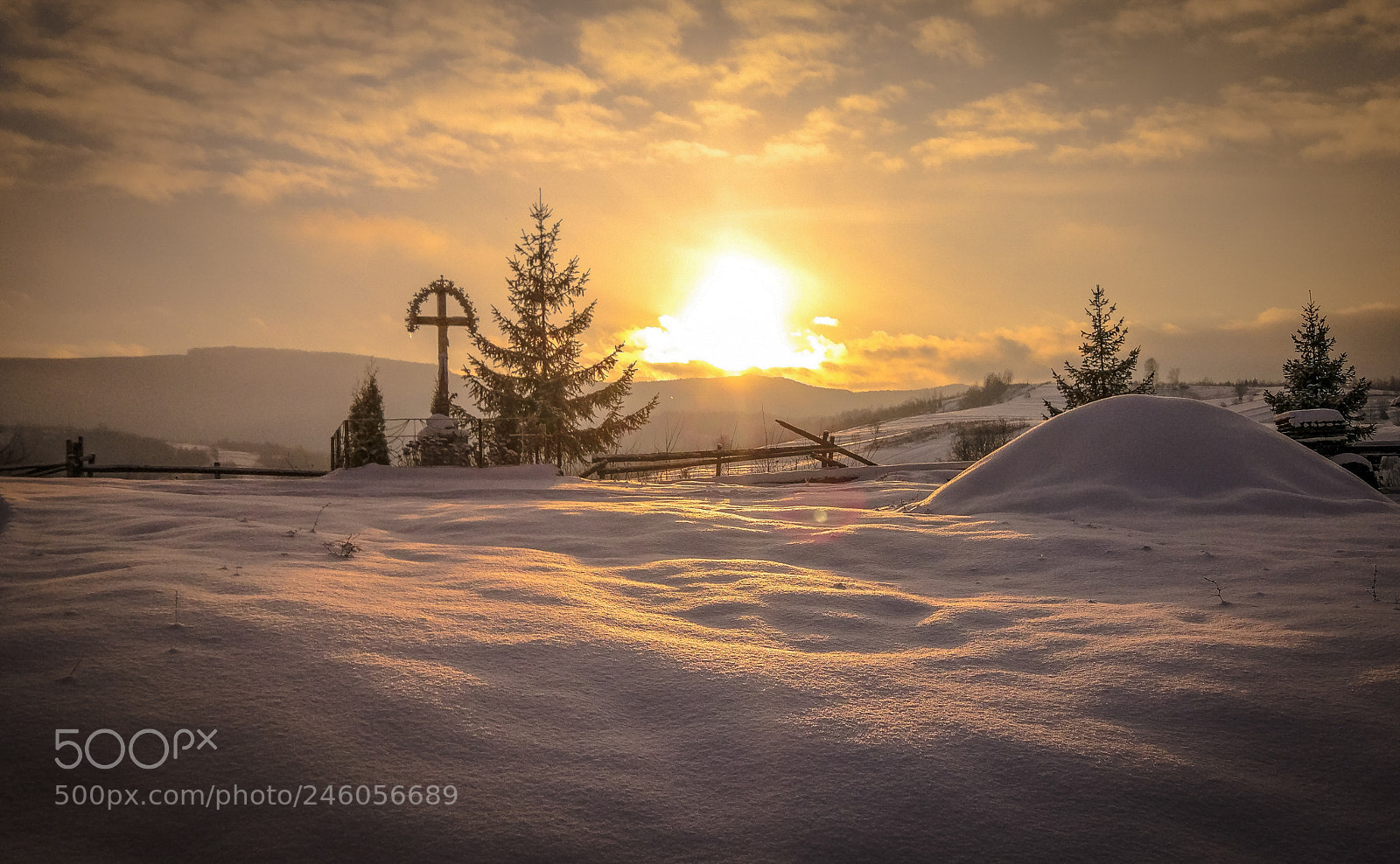 Xiaomi MI 5 sample photo. Winter transcarpathian photography