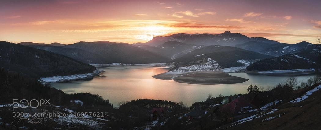 Sony a7R II sample photo. White spring village photography
