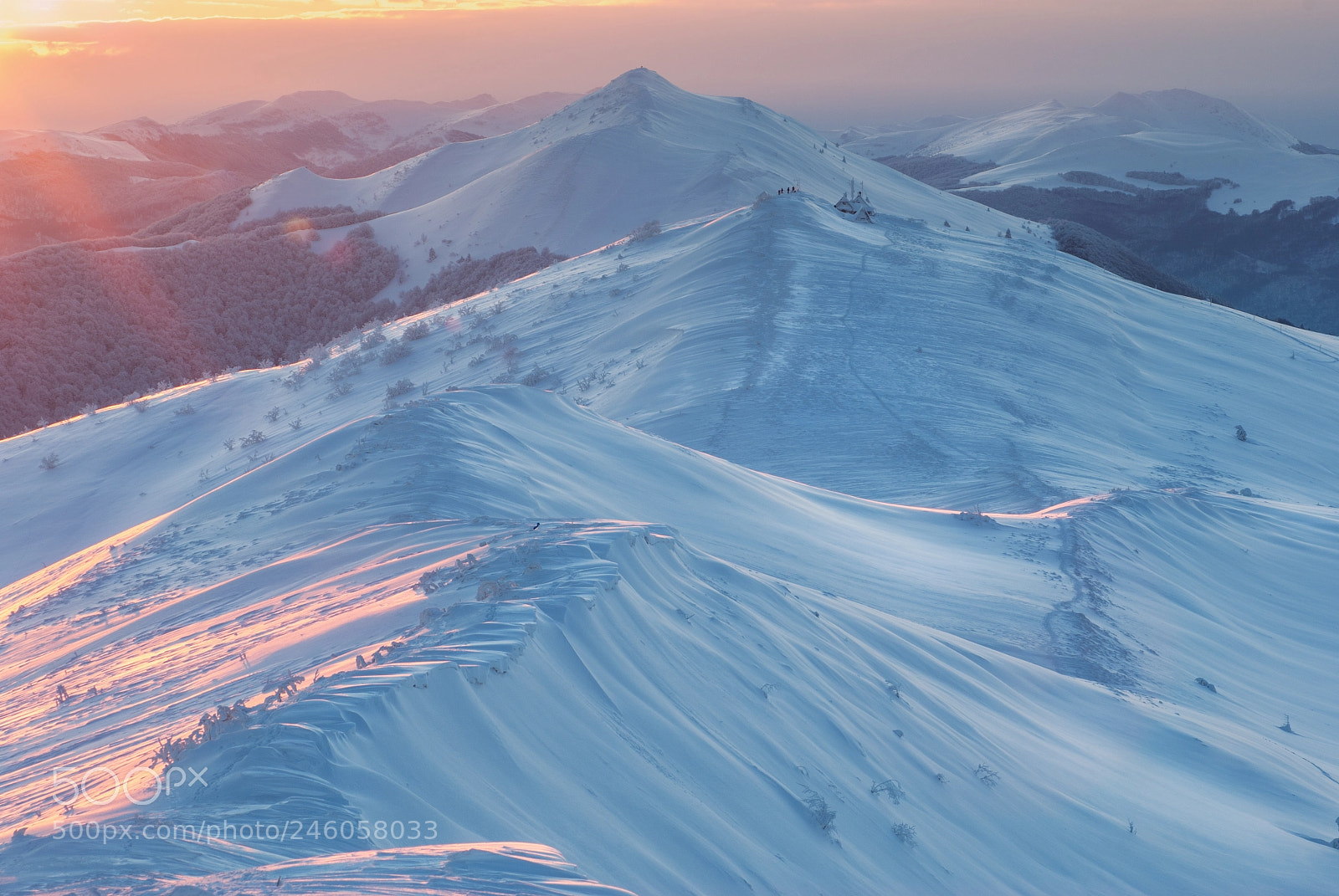 Pentax K10D sample photo. Bieszczady mountains photography