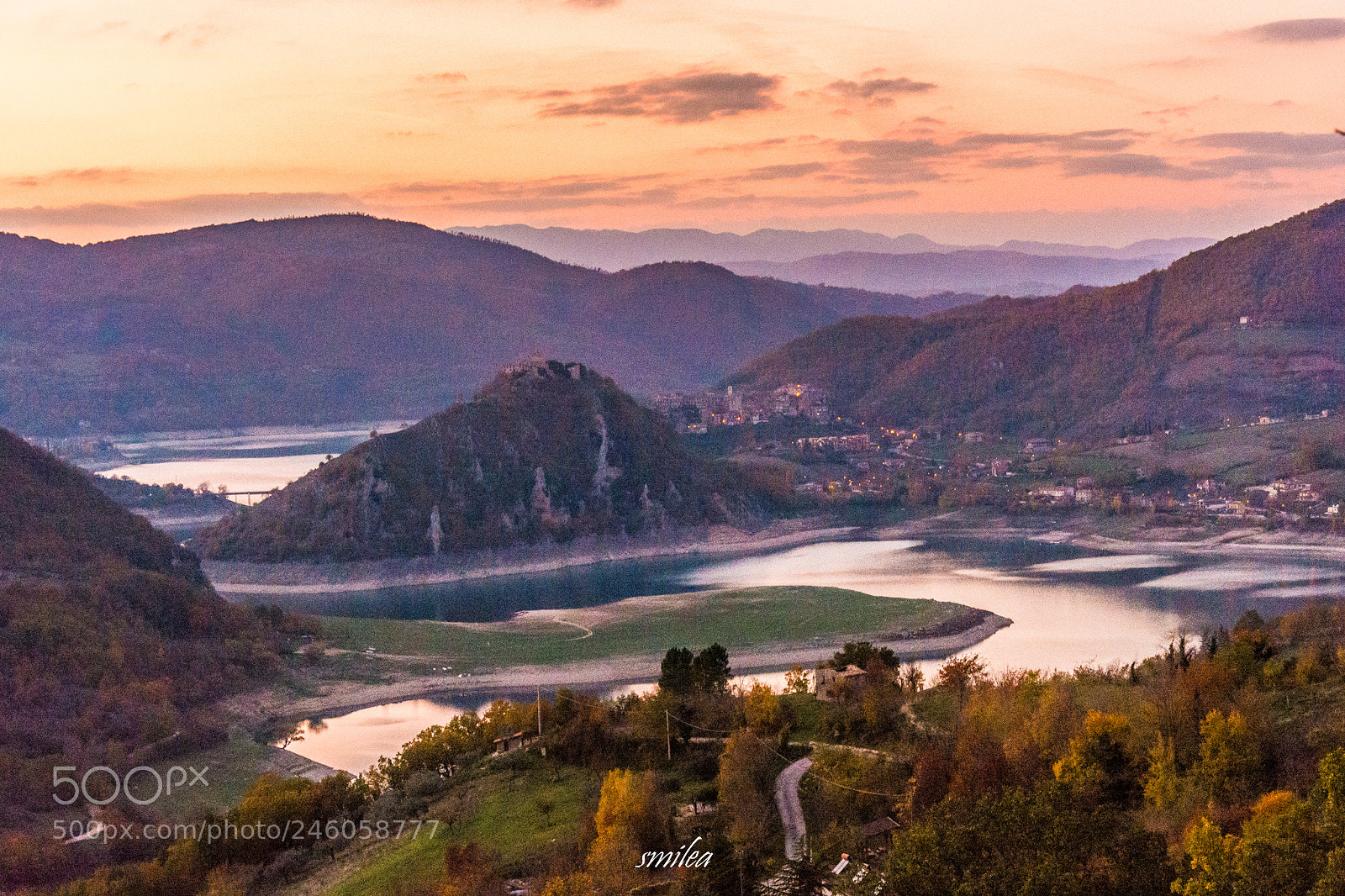 Nikon D7100 sample photo. Sunset at lago del photography
