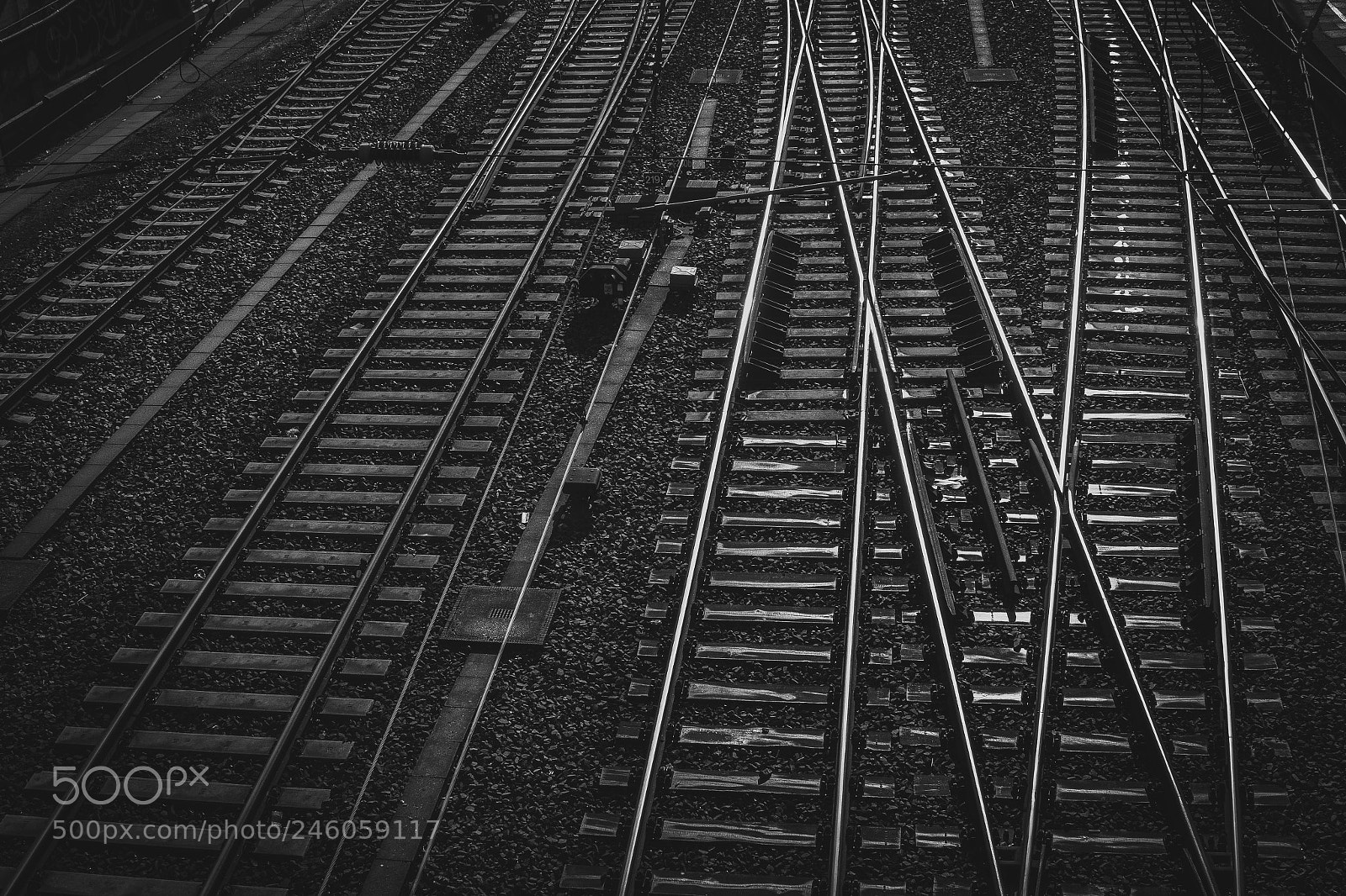 Sony a6300 sample photo. The rails photography
