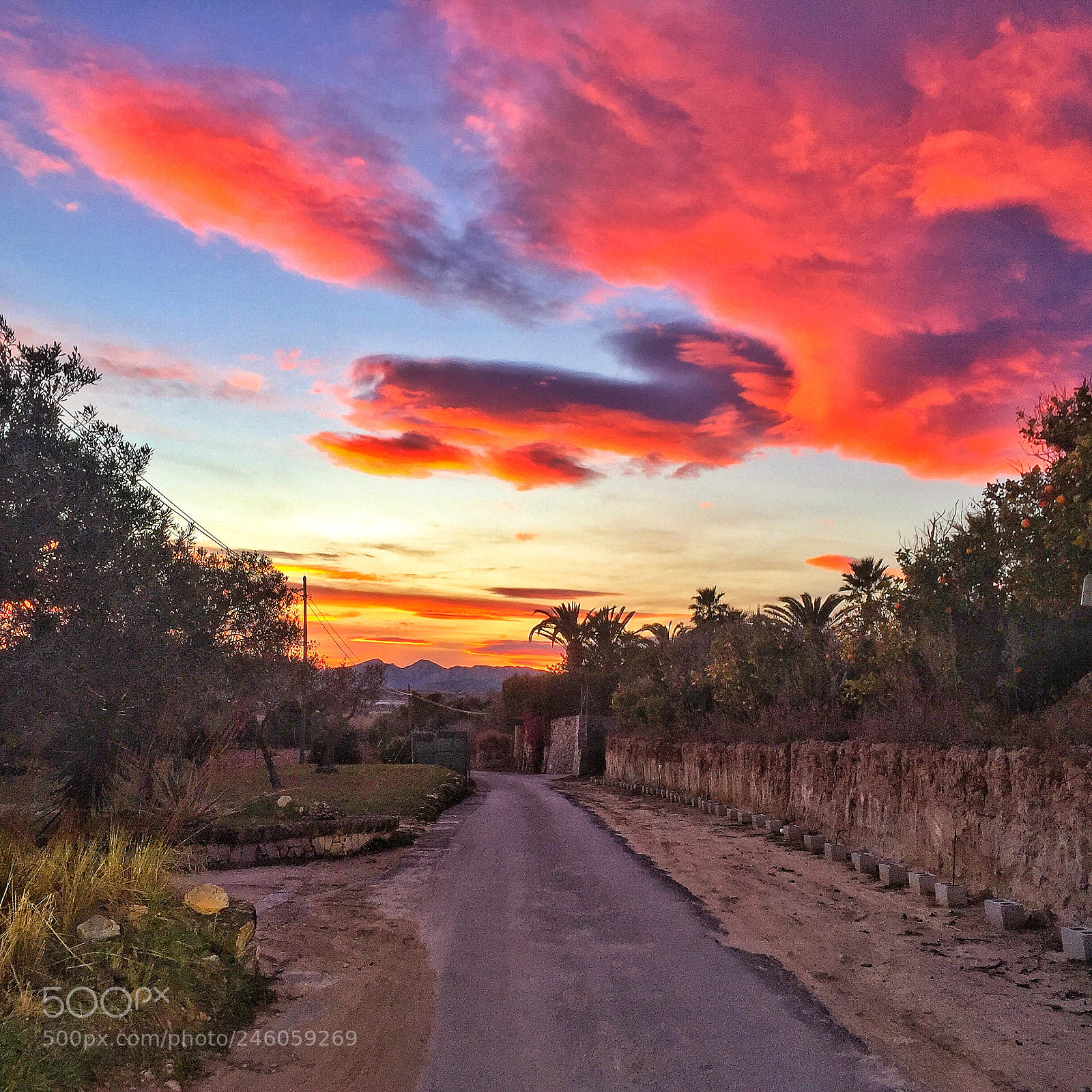 Apple iPhone 6 sample photo. Wonderful cloud colours from photography