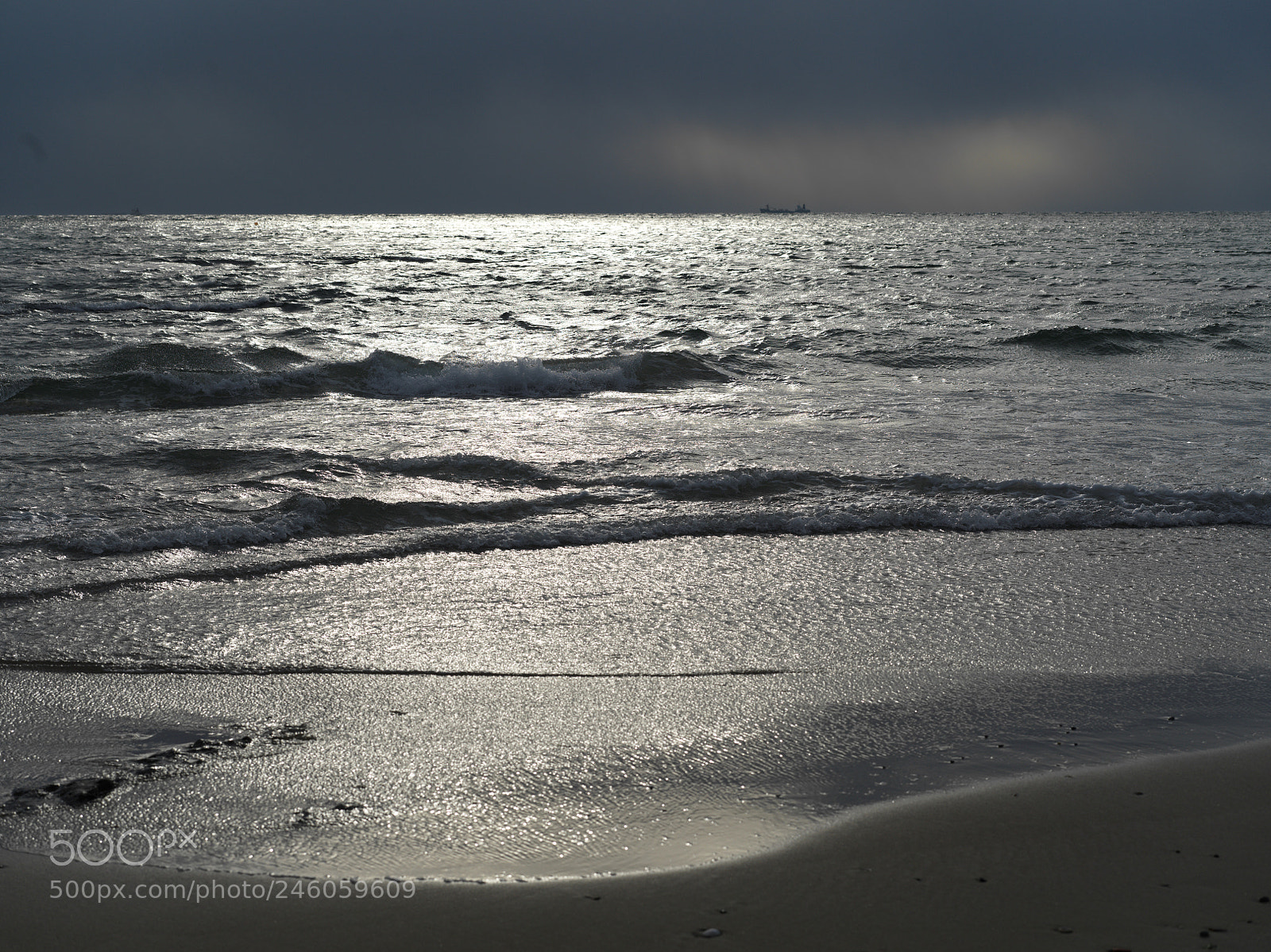 Hasselblad X1D-50c sample photo. Black sky shining sea photography