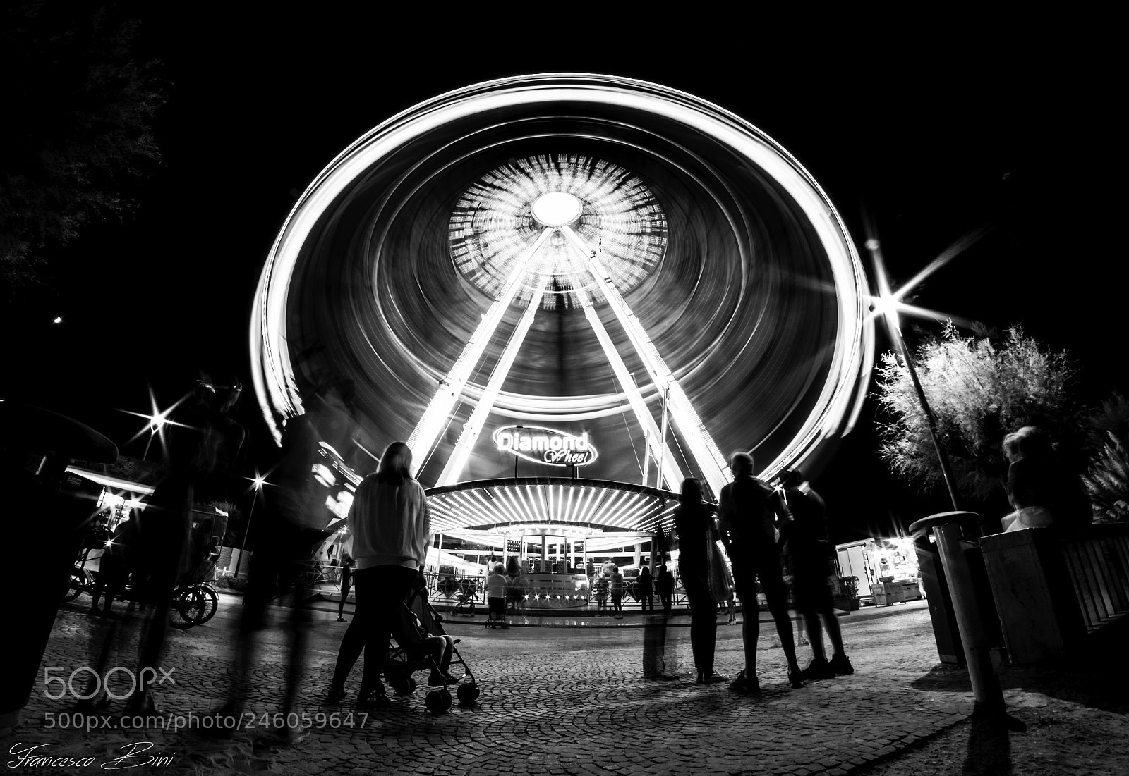 Nikon D7100 sample photo. Diamond wheel photography