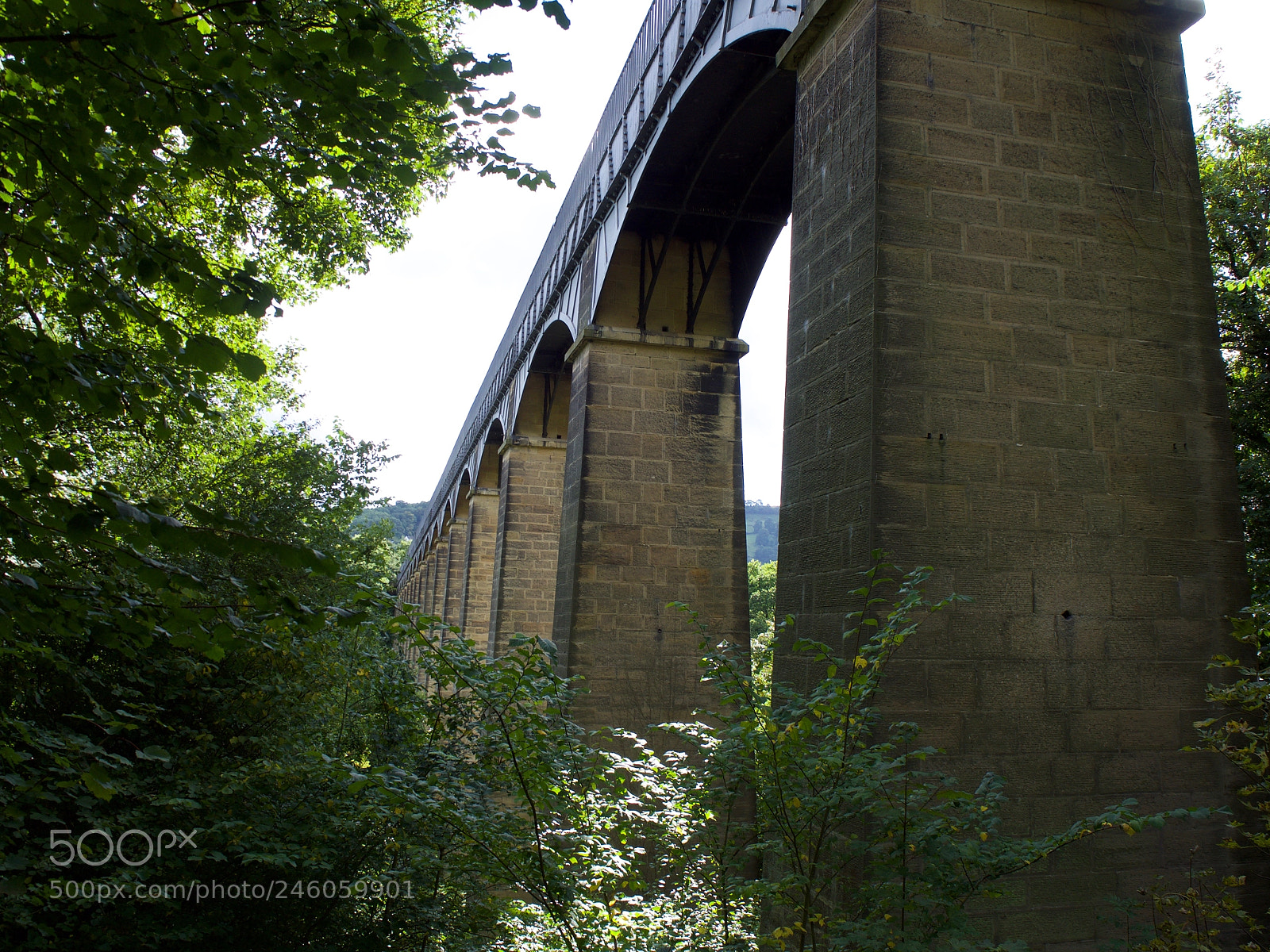 Olympus OM-D E-M10 II sample photo. Wales-pontcysyllte aqueduct photography