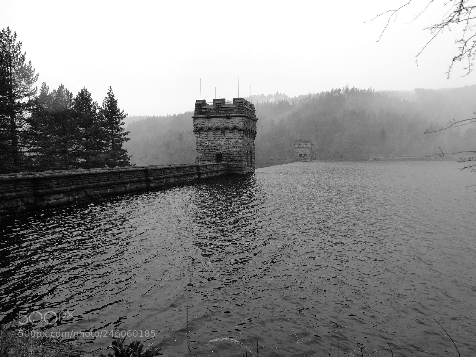 Sony Cyber-shot DSC-HX300 sample photo. Mist over the reservoir photography