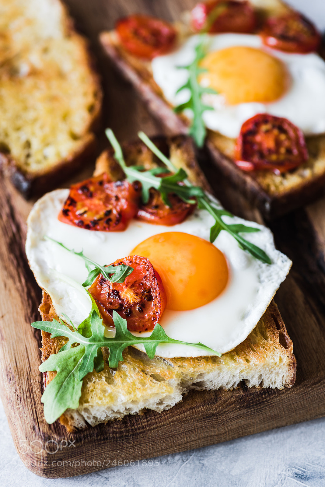 Nikon D810 sample photo. Breakfast toast with egg photography