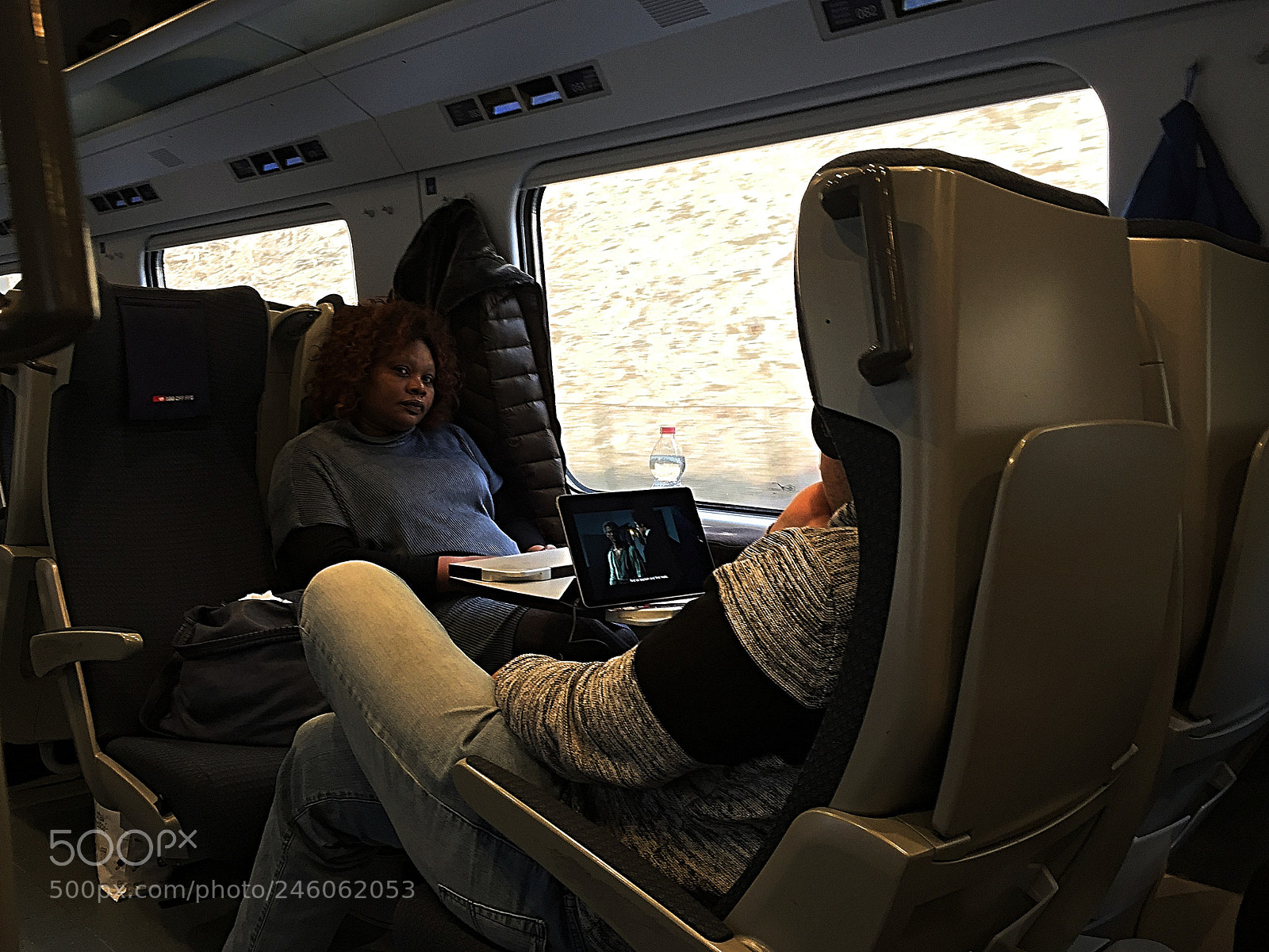 Apple iPhone 6 sample photo. Train trip photography
