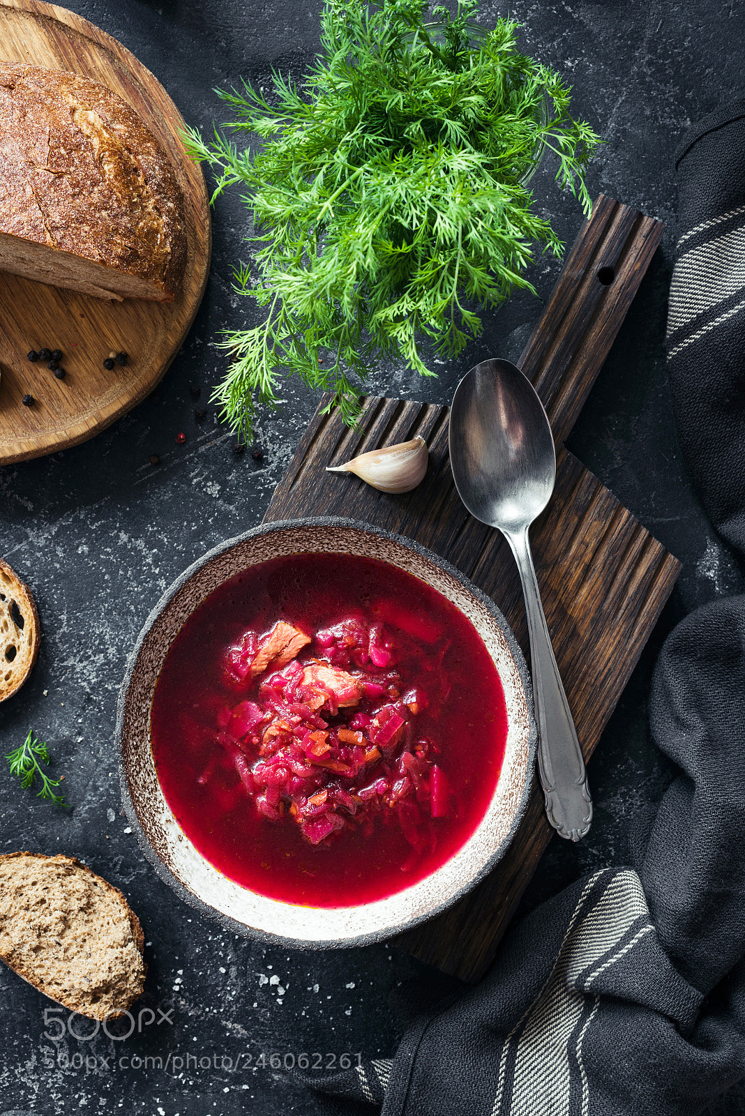 Nikon D810 sample photo. Beet soup borscht in photography