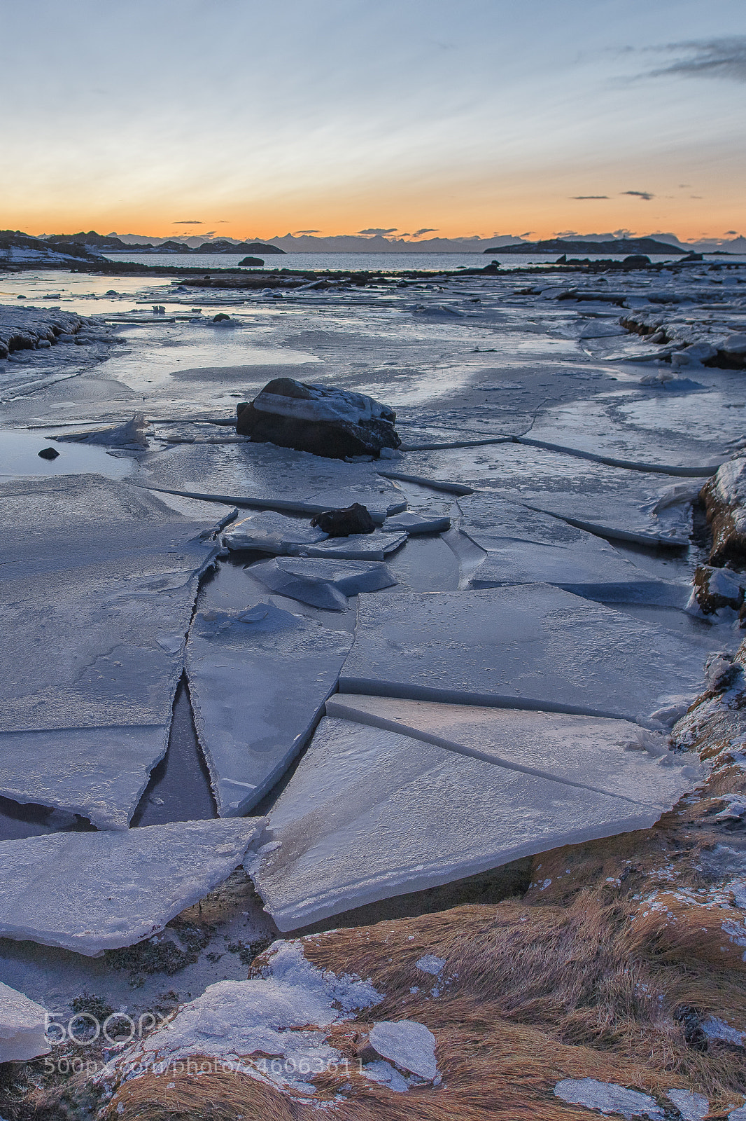 Nikon D850 sample photo. Broken ice photography