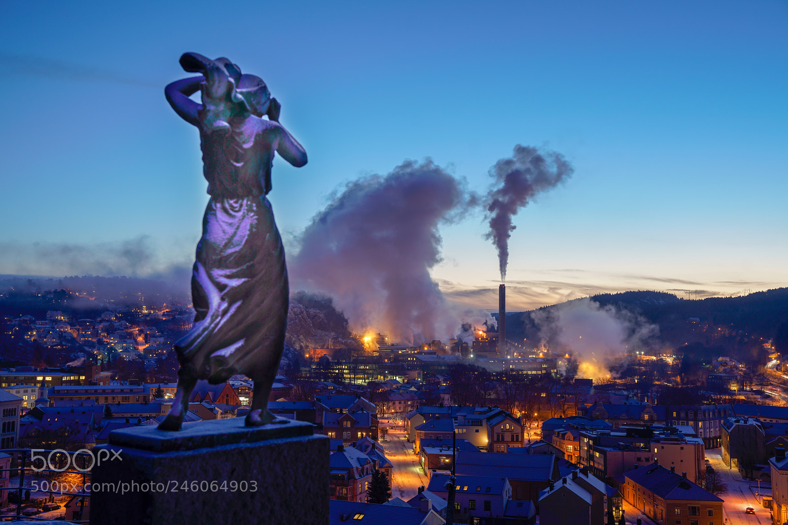 Sony a7R II sample photo. The city is burning! photography