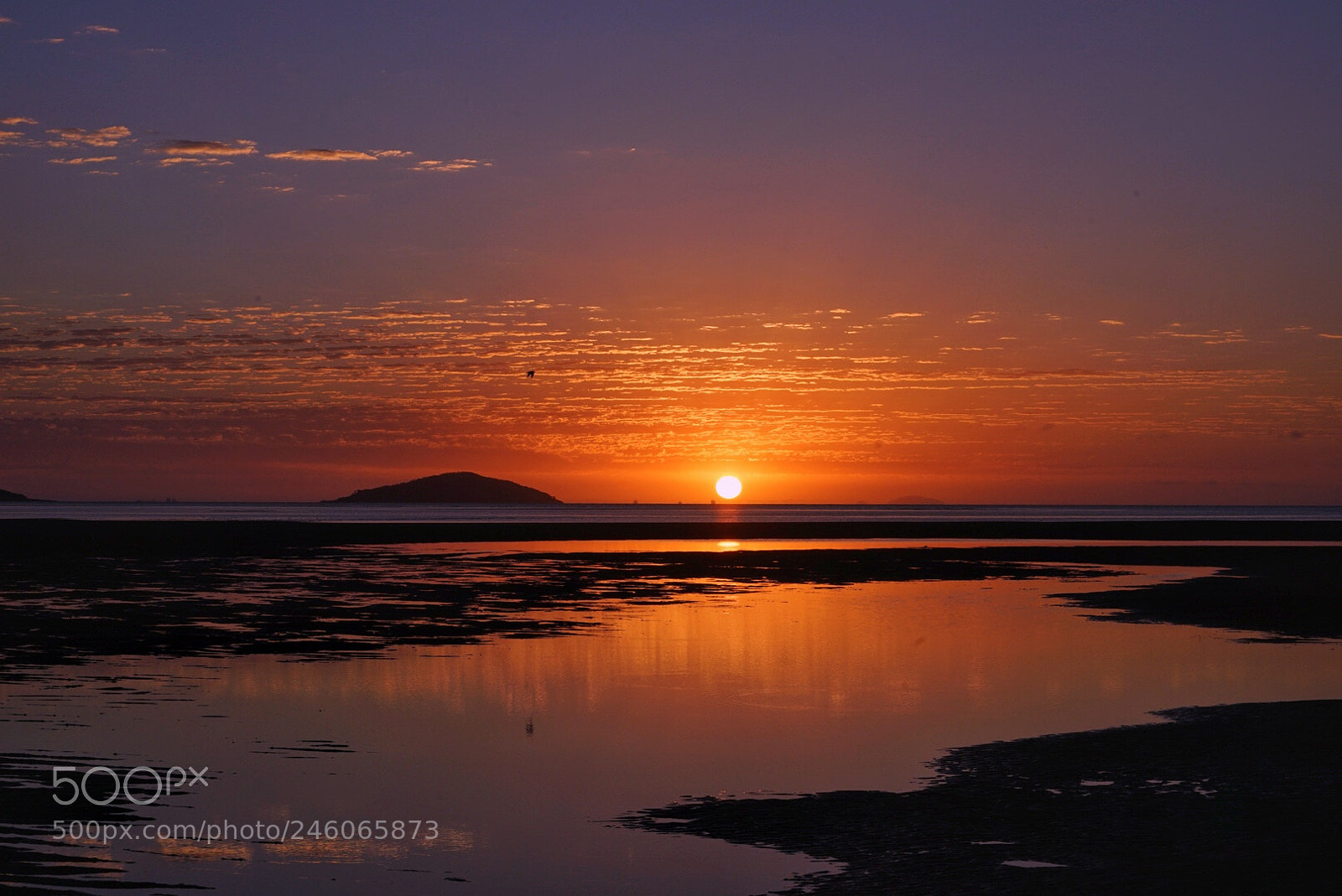 Sony a7 II sample photo. Mackey beach sunrise photography