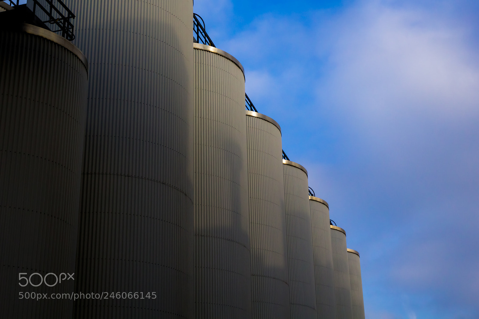 Canon EOS 60D sample photo. Budvar silo photography