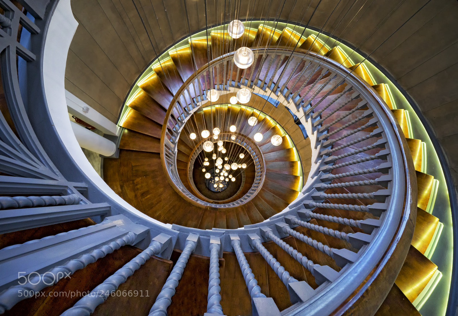 Sony a6000 sample photo. Heal's spiral staircase photography