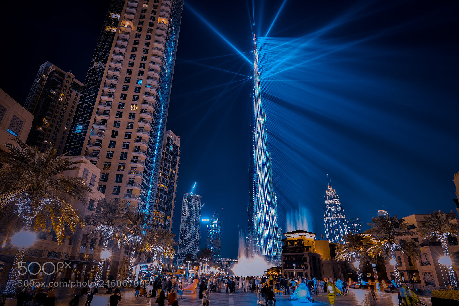 Nikon D810 sample photo. Burj khalifa photography