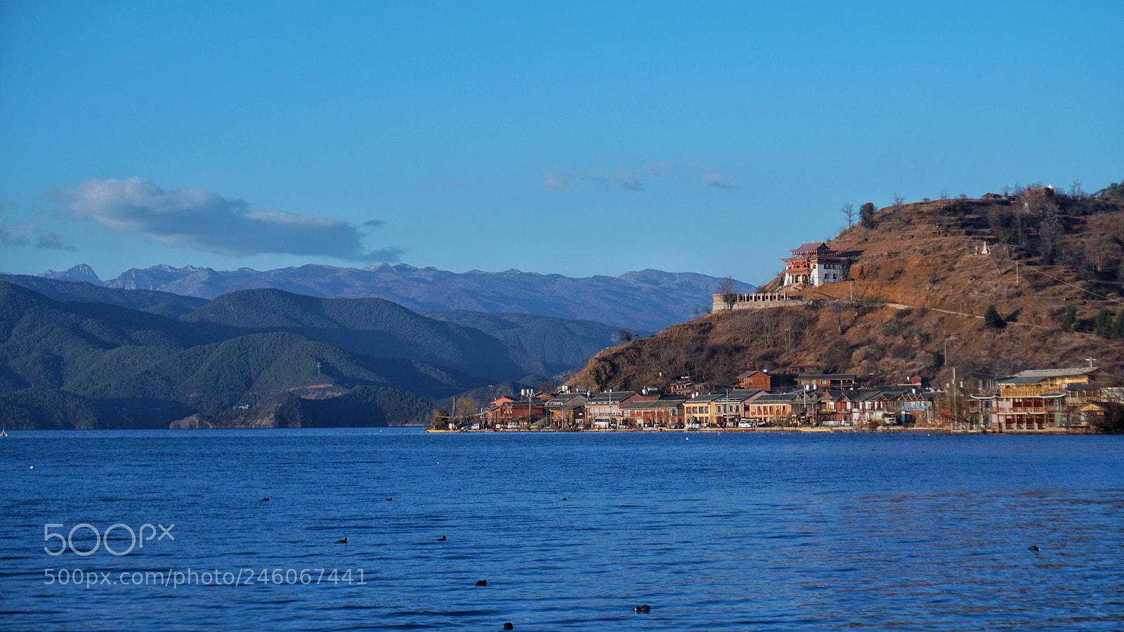 Sony a6300 sample photo. Lugu lake photography