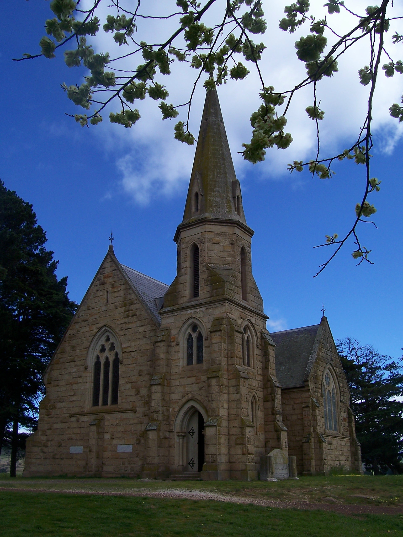 Kodak CX7525 ZOOM DIGITAL CAMERA sample photo. Tassie church photography