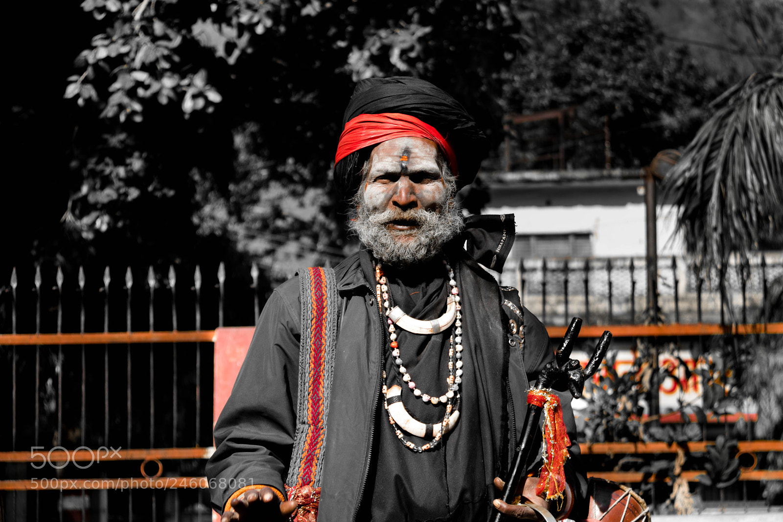 Canon EOS 750D (EOS Rebel T6i / EOS Kiss X8i) sample photo. Aghori baba photography
