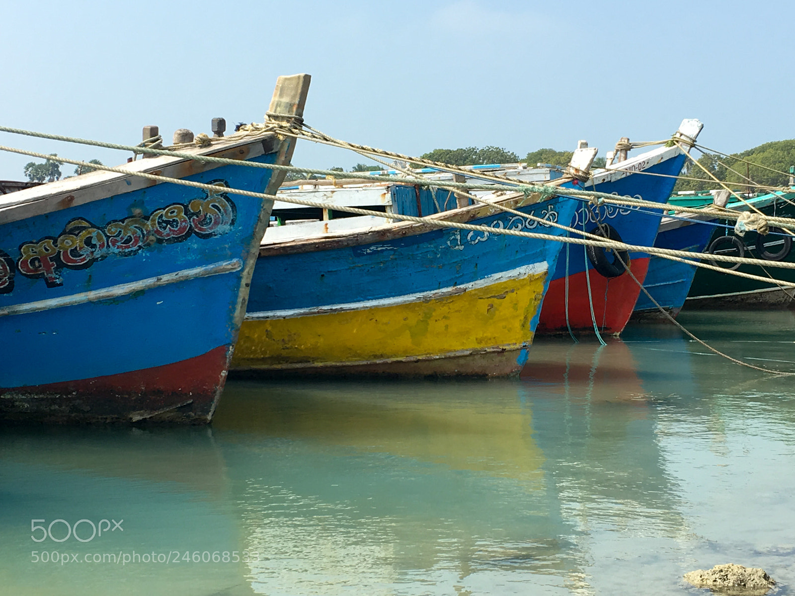Apple iPhone 6s sample photo. Boats at nainativu island photography