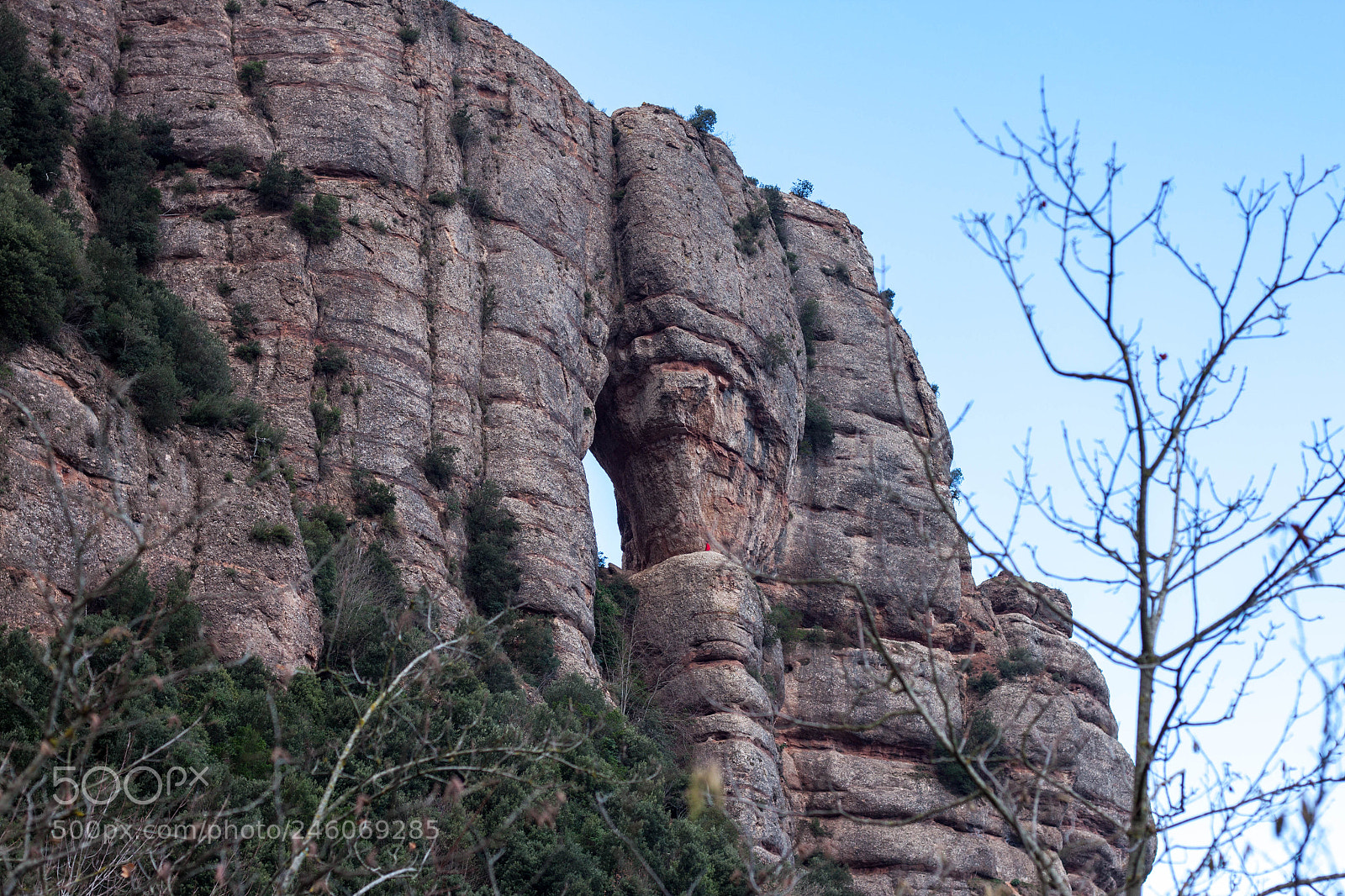 Canon EOS 500D (EOS Rebel T1i / EOS Kiss X3) sample photo. La foradada, montserrat photography