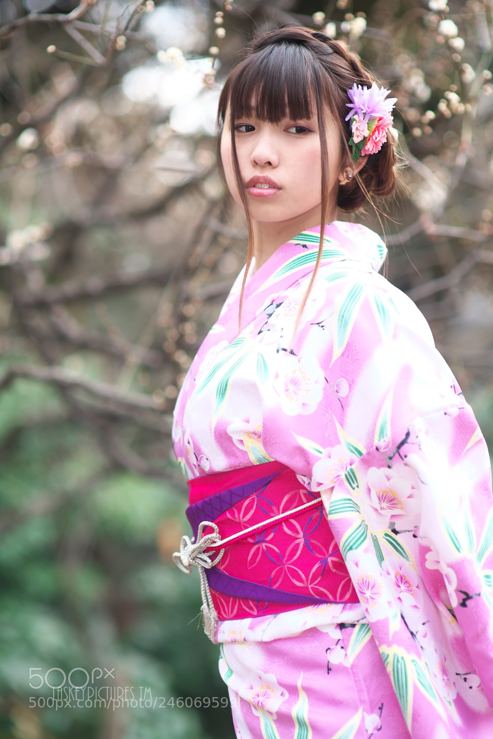 Nikon D850 sample photo. Kimono portrait photography