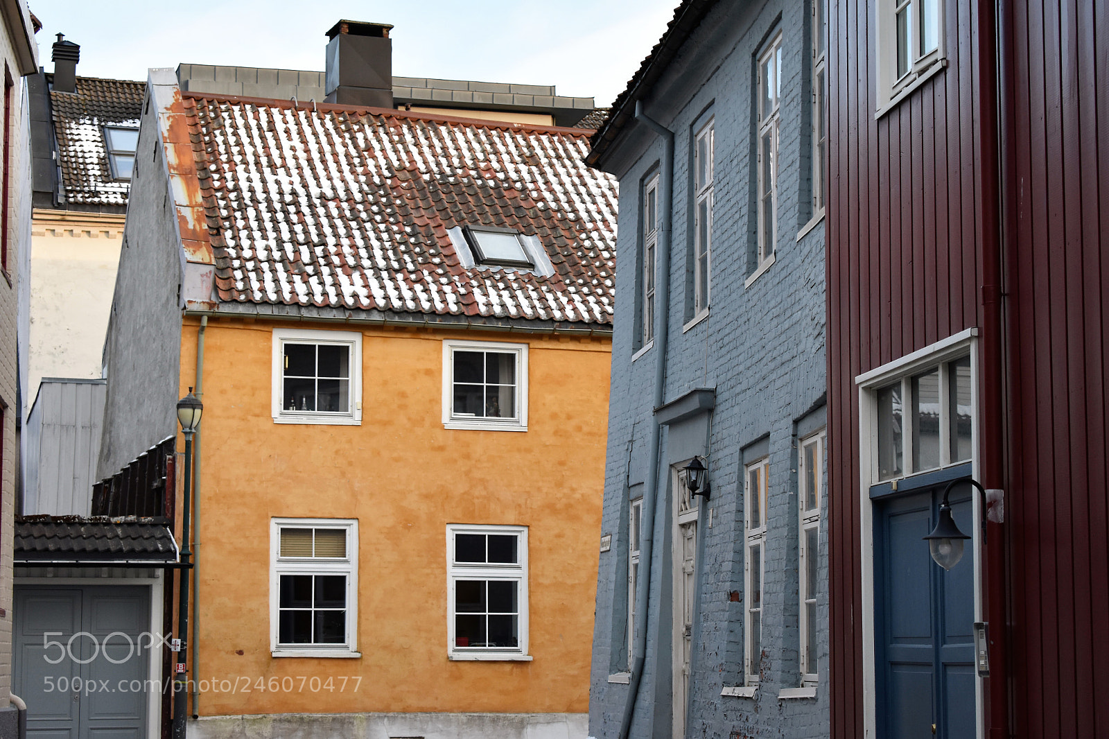Nikon D3400 sample photo. Trondheim / colored photography
