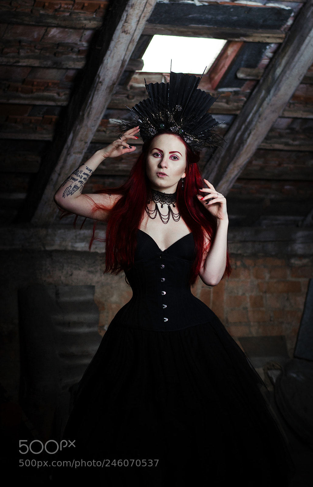 Nikon D5100 sample photo. Lady in black ii. photography