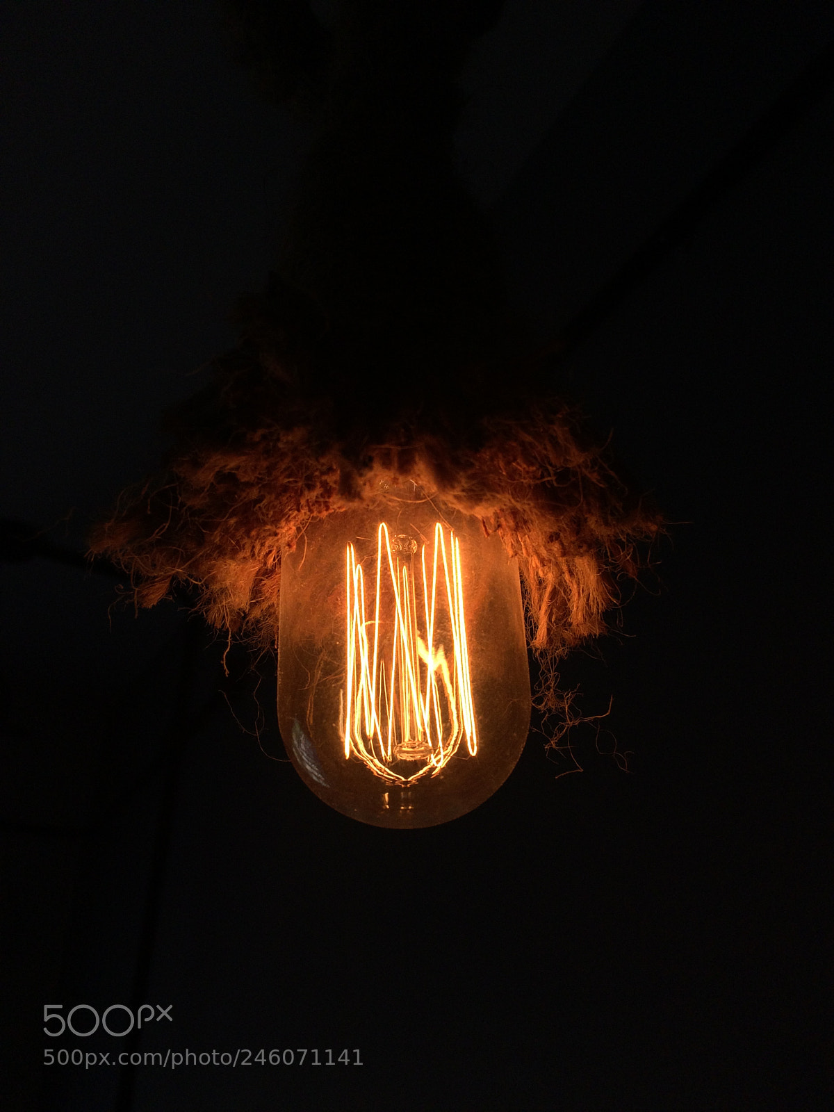 Apple iPhone 5s sample photo. Light bulb photography