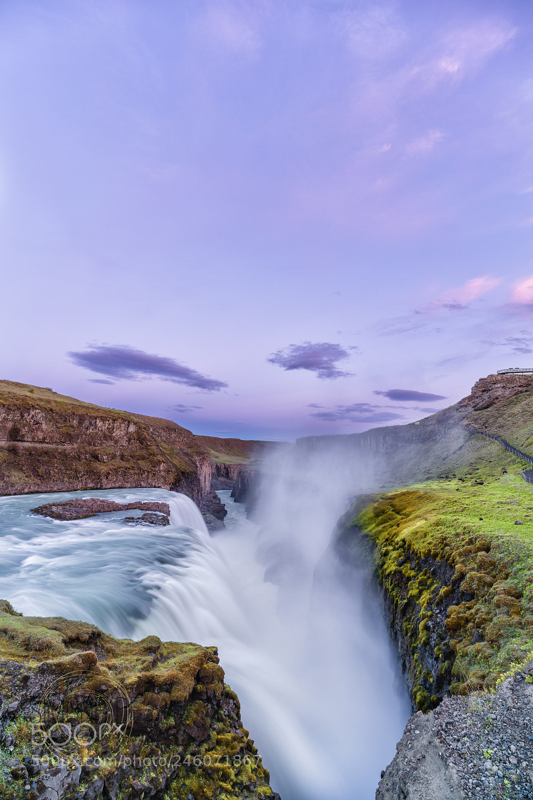 Sony a7R II sample photo. Gullfoss photography
