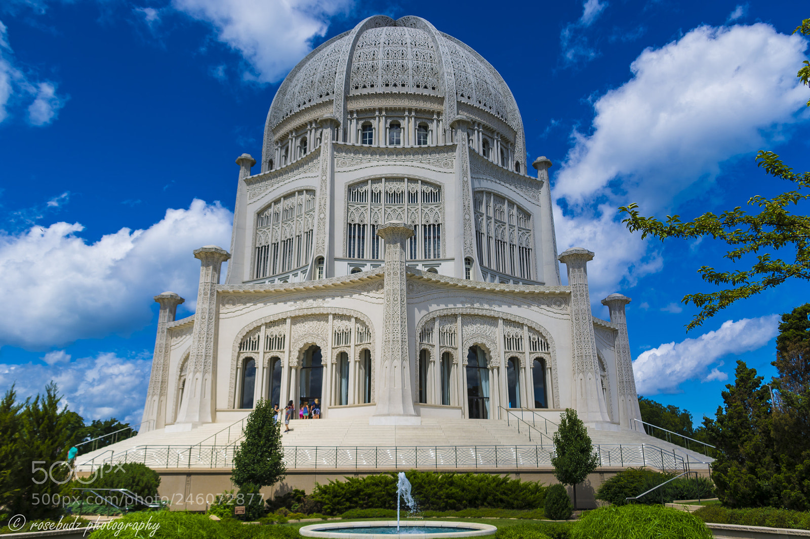 Nikon D7100 sample photo. Bahai house of worship photography