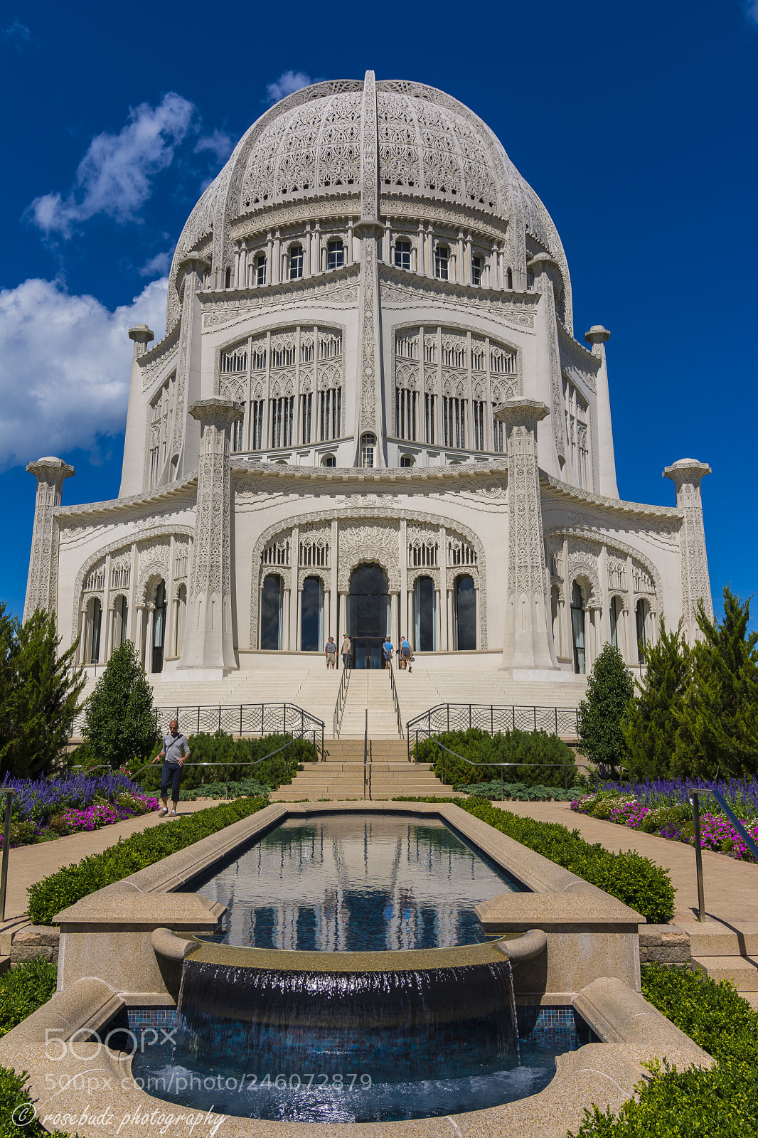 Nikon D7100 sample photo. Bahai house of worship photography