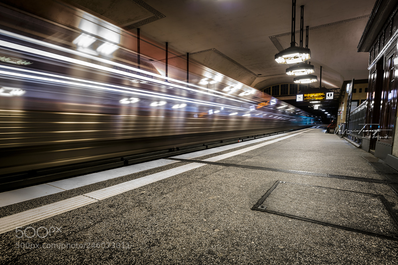 Nikon D850 sample photo. Hamburg u bahn station photography
