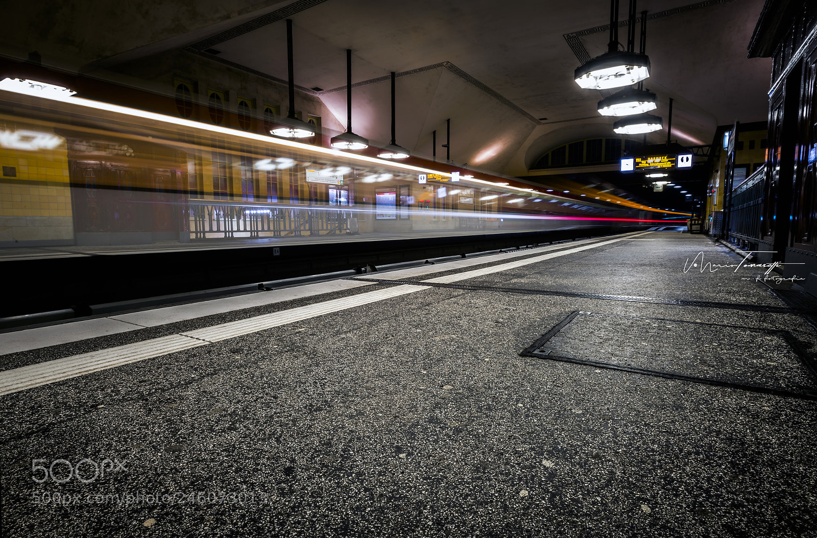 Nikon D850 sample photo. Hamburg u bahn station photography