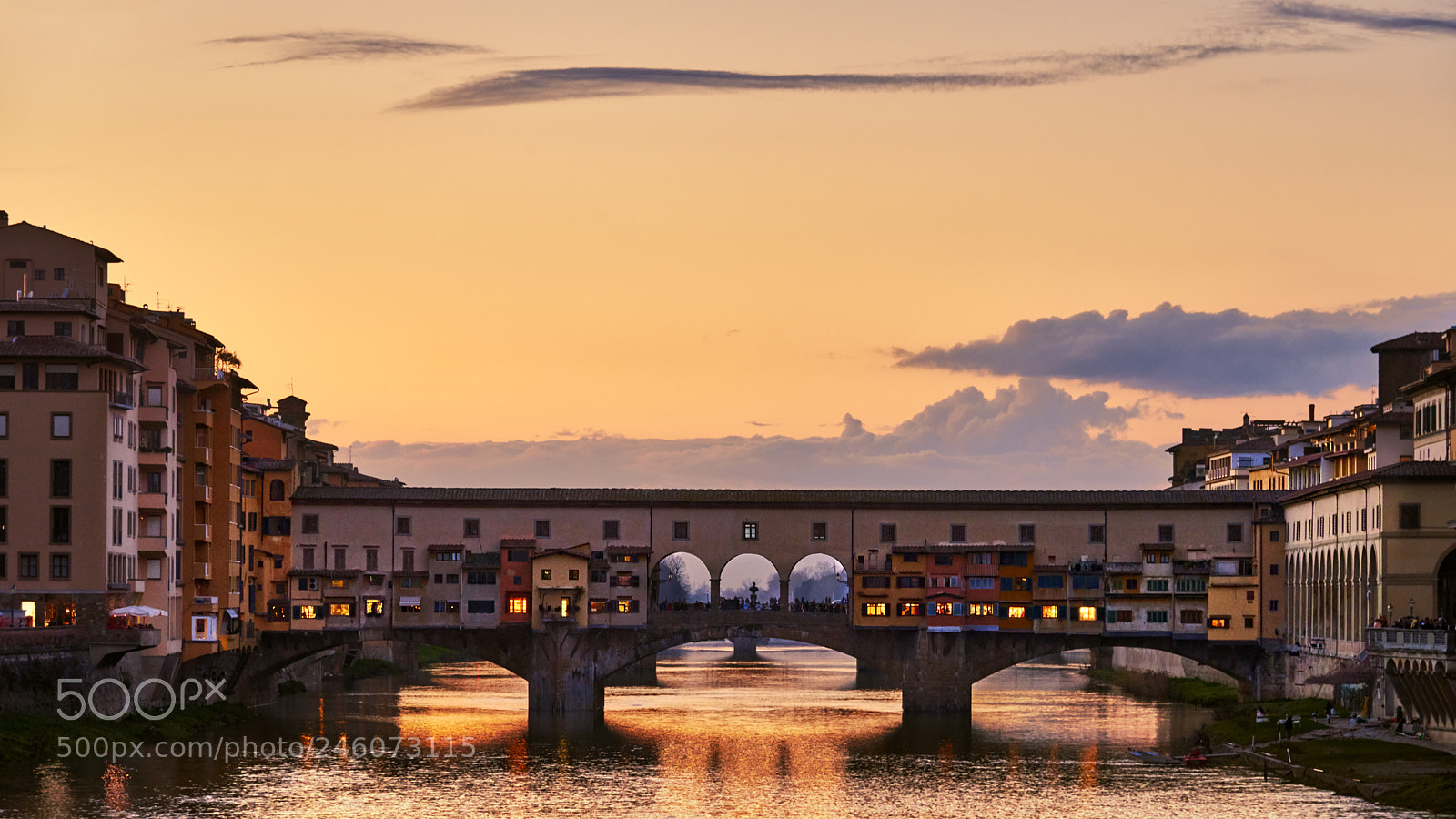 Nikon D810 sample photo. Ponte vecchio photography