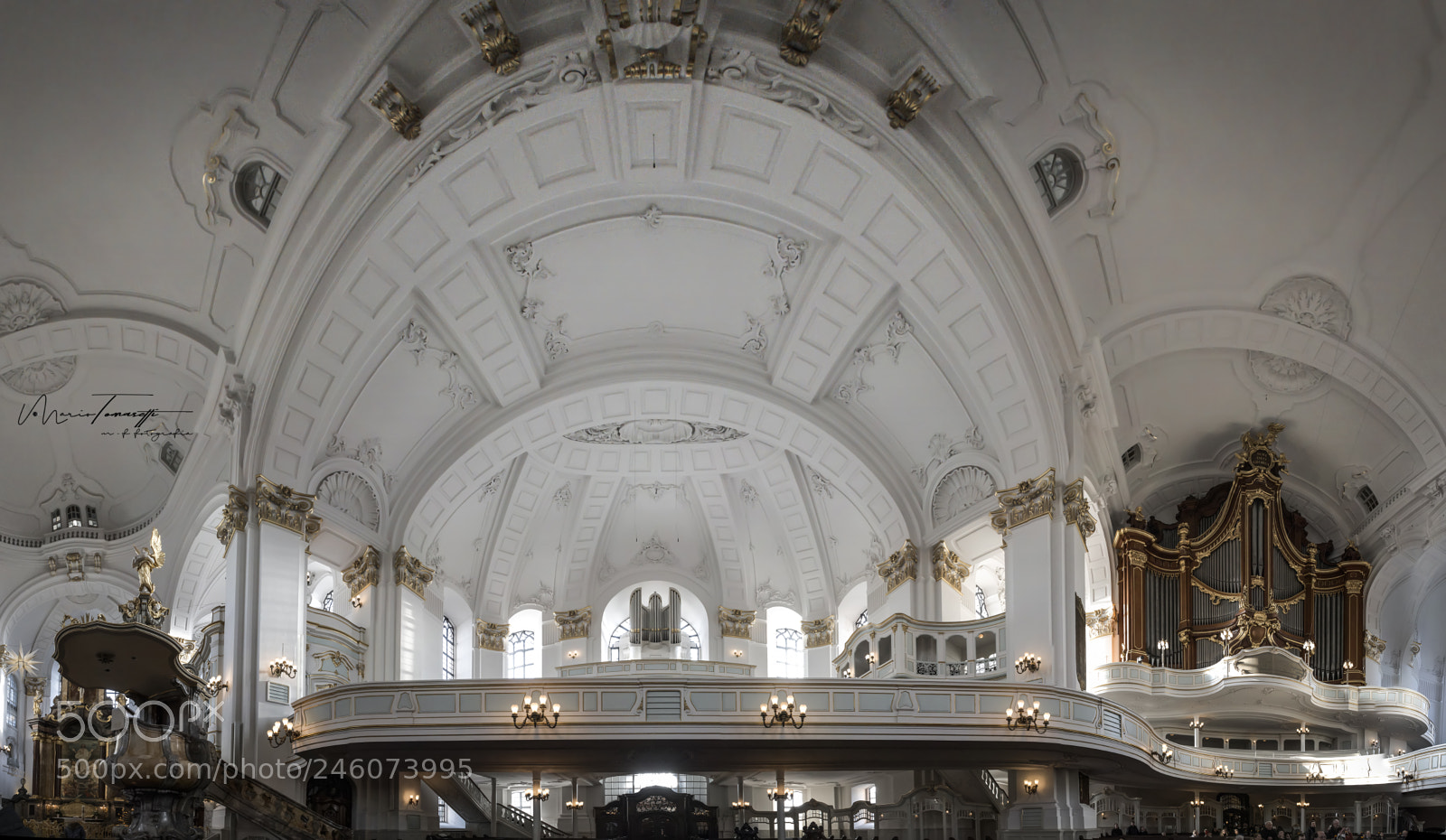 Nikon D850 sample photo. Hauptkirche sankt michaelis photography