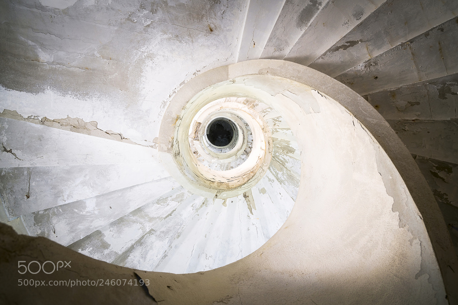 Sony a7R II sample photo. Abandoned staircase. photography