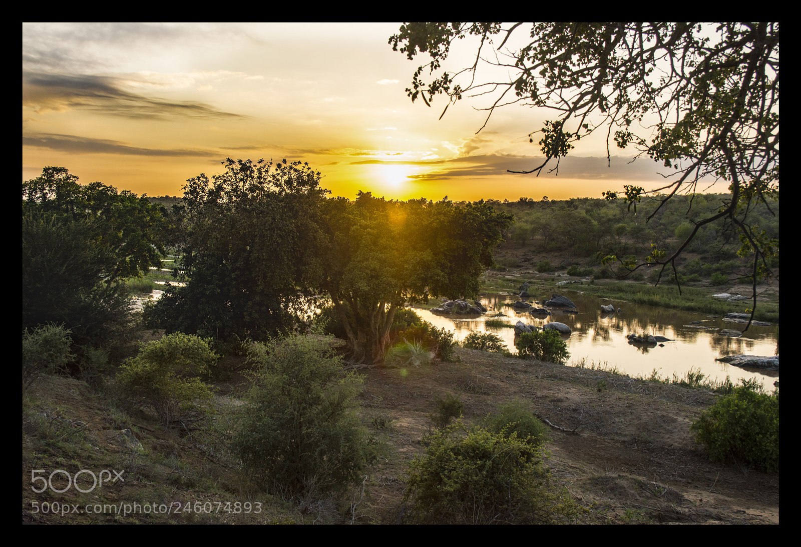 Nikon D3200 sample photo. Sundown over africa photography