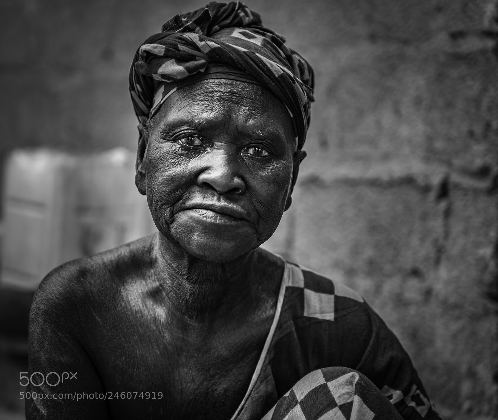 Nikon D800 sample photo. Old wolof woman photography