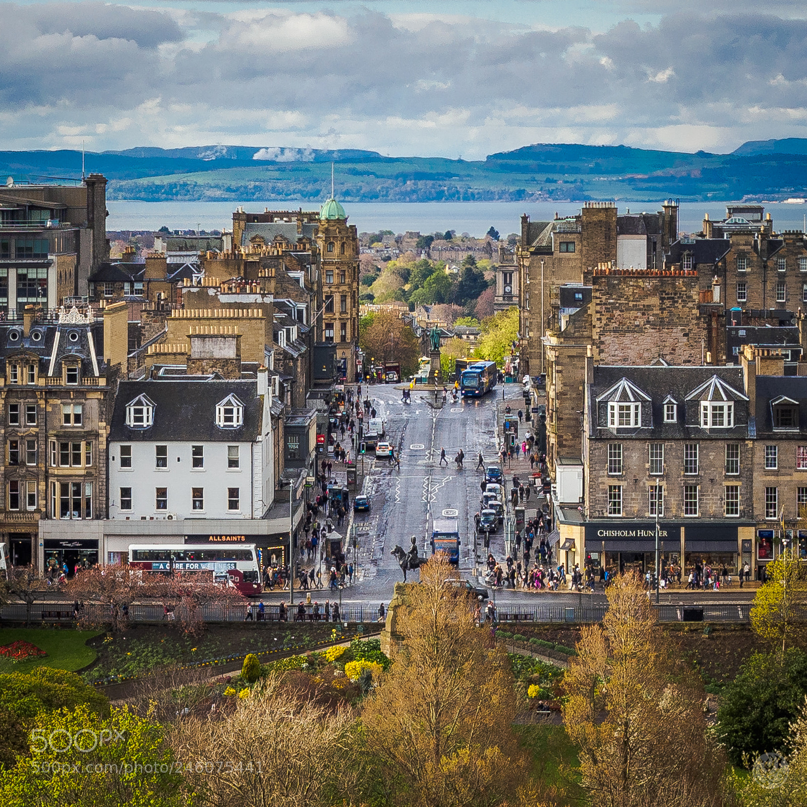 Olympus OM-D E-M10 II sample photo. Edinburgh photography