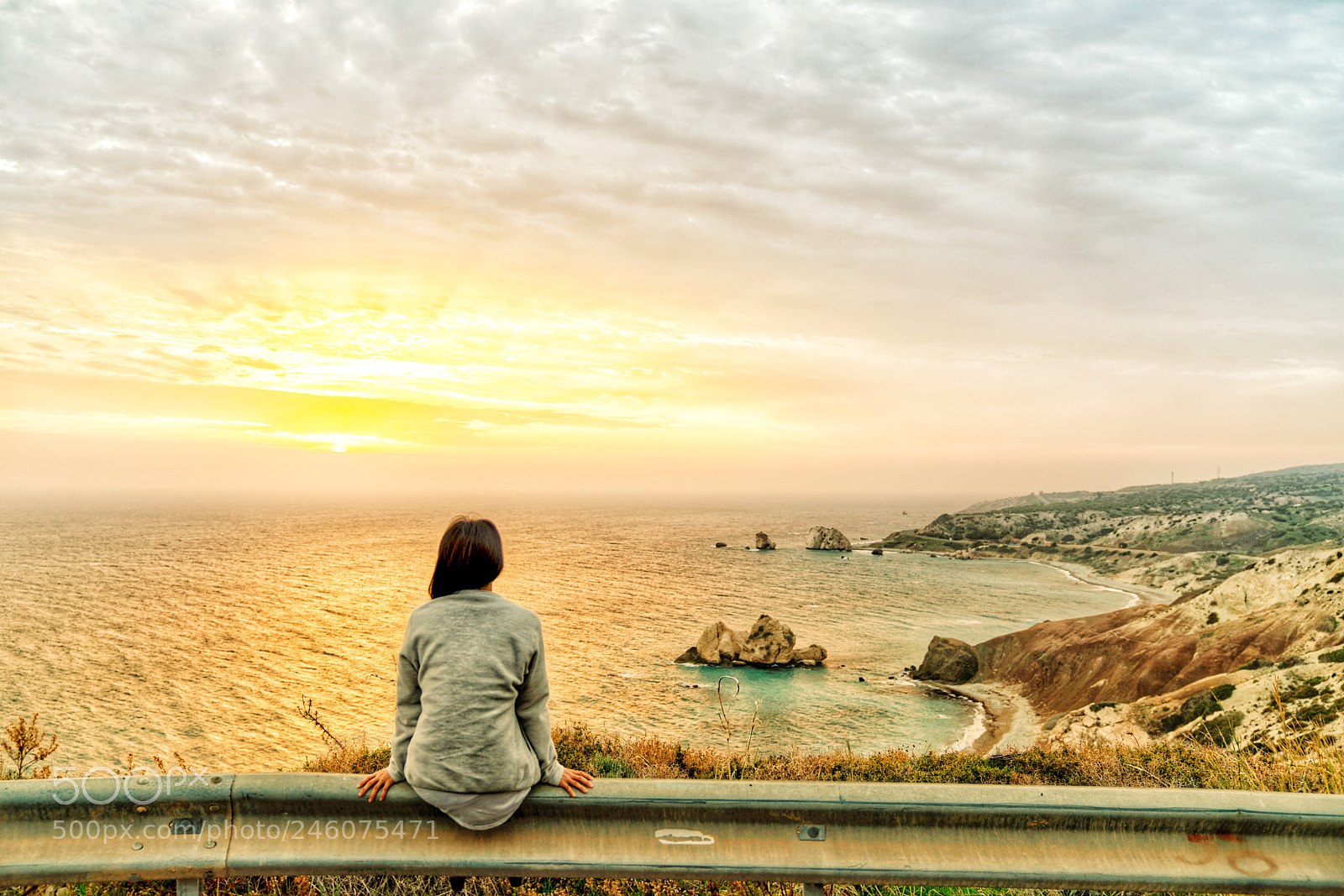 Sony a7R III sample photo. Aphrodite rock, cyprus photography