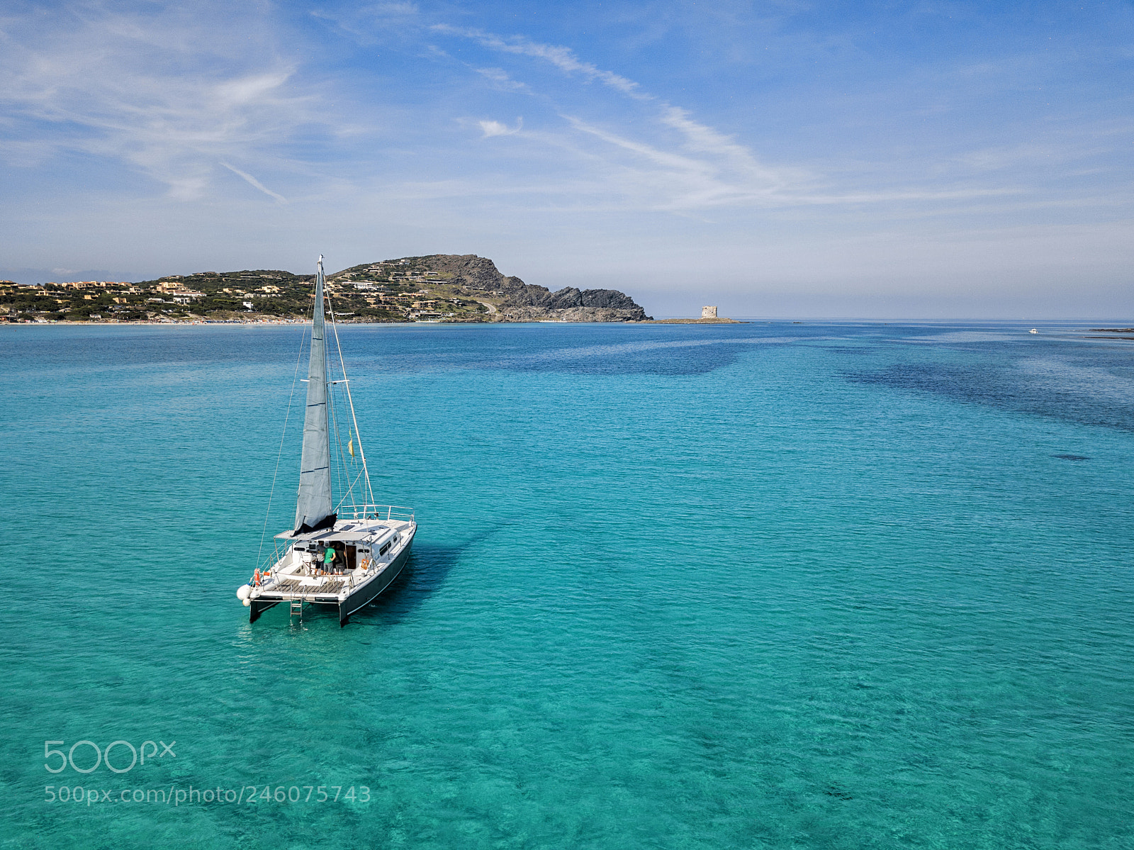 DJI FC220 sample photo. Stintino photography