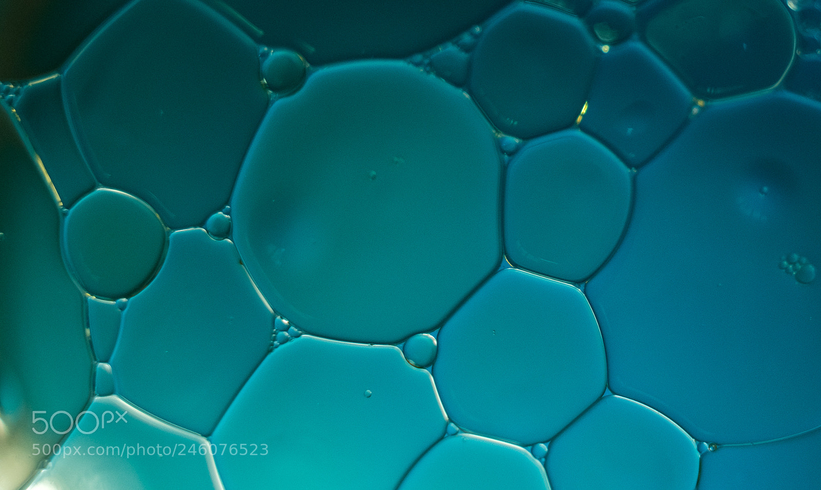 Fujifilm X-T2 sample photo. Blue oil abstract 2 photography