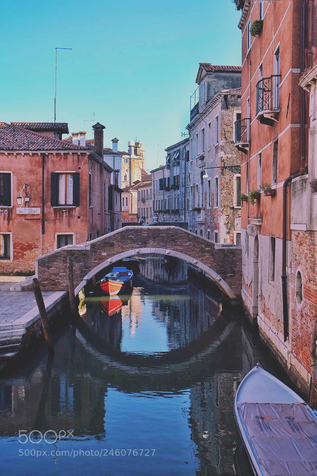 Fujifilm X-E1 sample photo. Venice canal photography