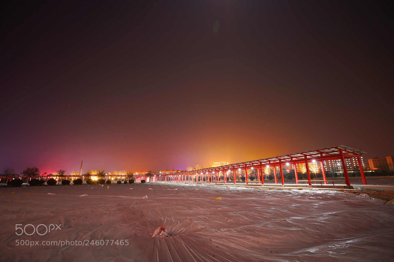Sony a7R II sample photo. Night scene in lzu photography