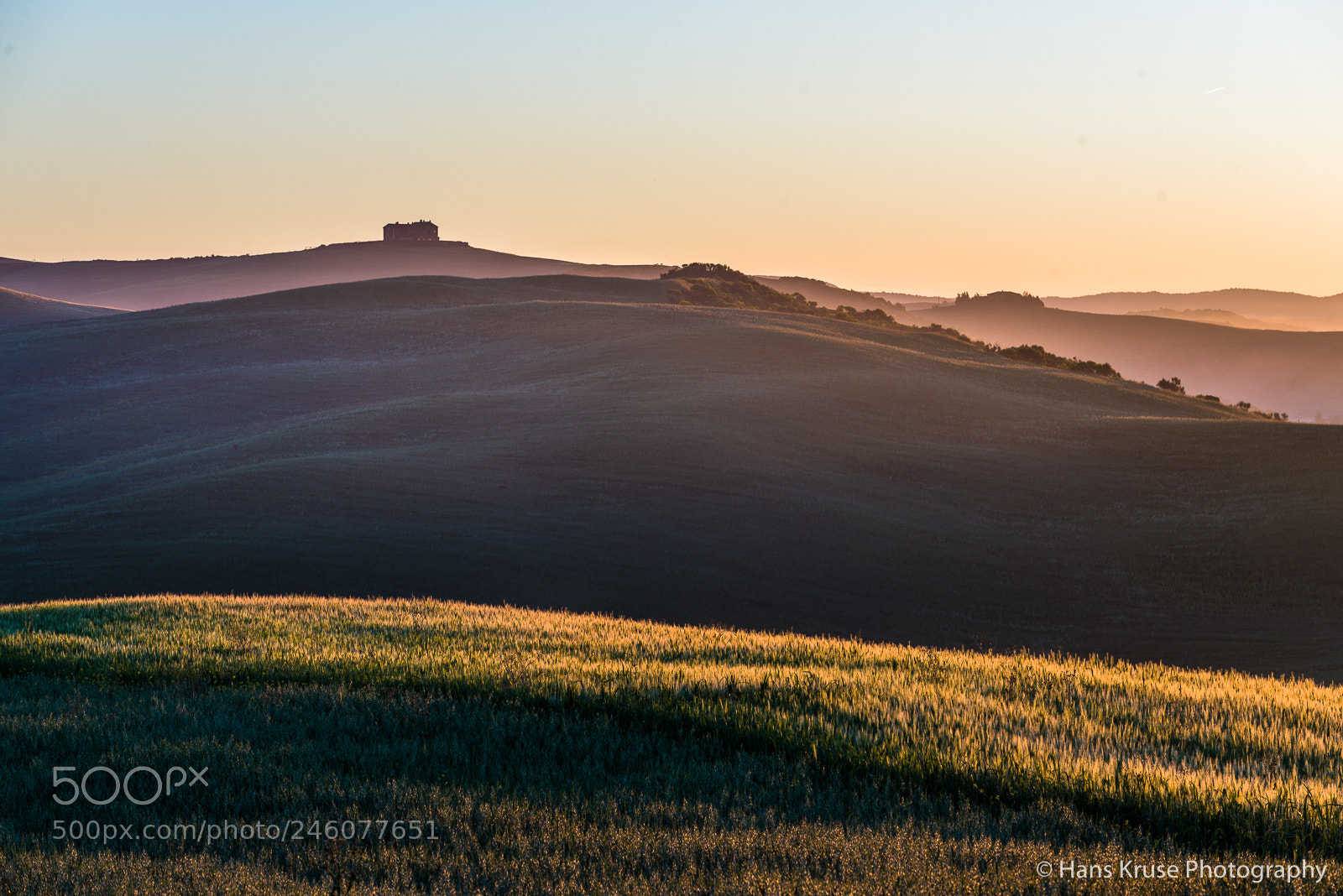 Nikon D810 sample photo. Lonely house at sunrise photography
