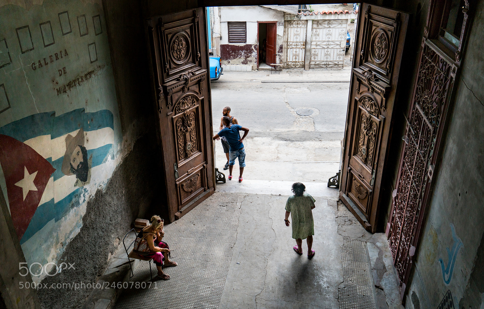 Sony a7R II sample photo. Doorway photography